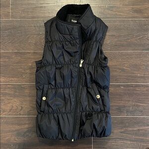 Express Black Quilted Vest